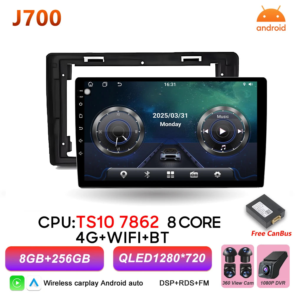 10-Inch Android Car Radio for 2008-2012 Dodge Ram 1500 - image 2