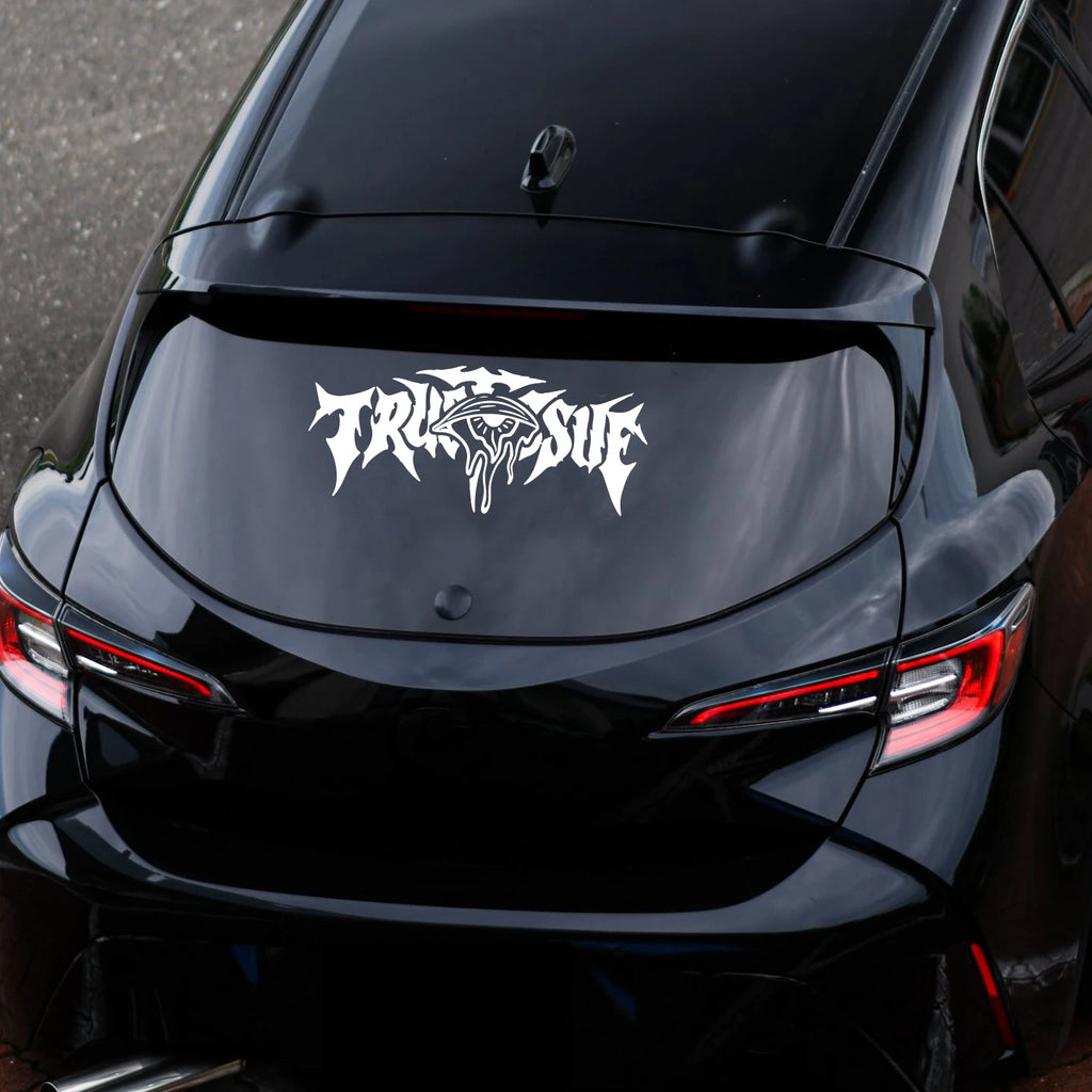 Trust Issue JDM Vinyl Windshield Sticker for Cars