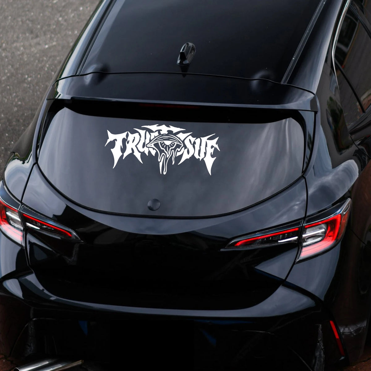 Trust Issue JDM Vinyl Windshield Sticker for Cars