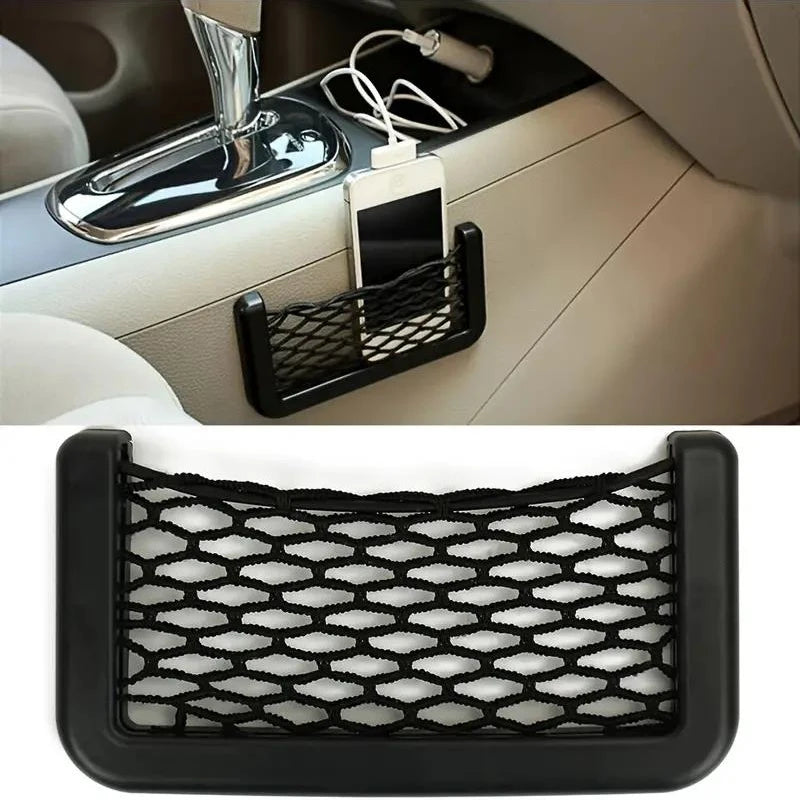 Adhesive Car Storage Net Pockets, Small or Large