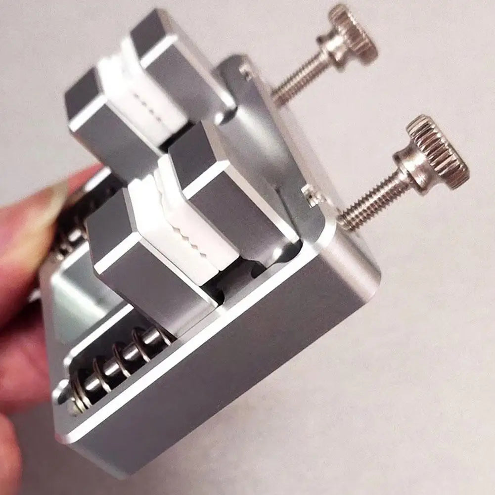 Heavy-duty Aluminum Welding Clamp With Temperature-resistant Jaw For Circuit Board Mounting Adjustable Bracket Soldering Tool