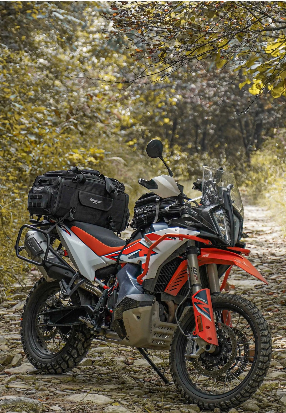 Rhinowalk 70L Magnetic Motorcycle Saddle Bag - image 27