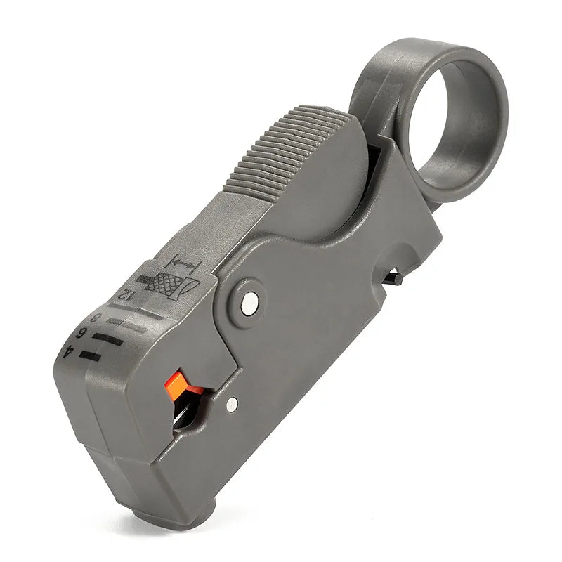 Wire Stripper Multi-Function Double-Blade Network Cable Pliers Wire Stripper Network Tool Coaxial Cable Wire Stripper