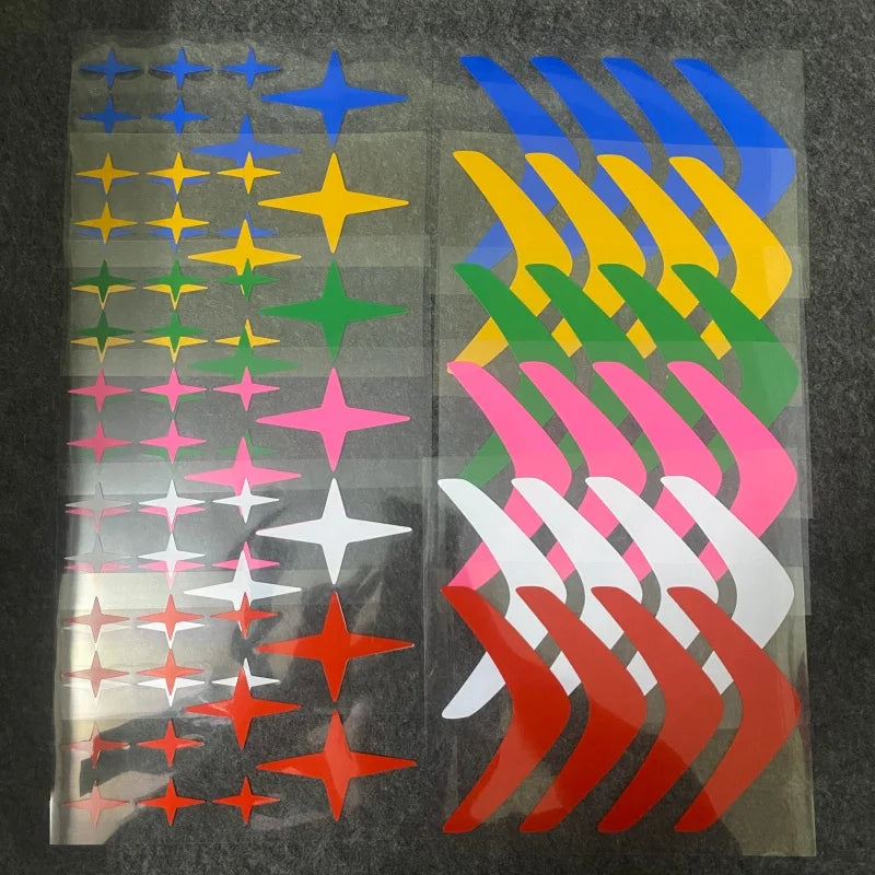 DIY Motorcycle and Bicycle Decoration Sticker Set - view 5