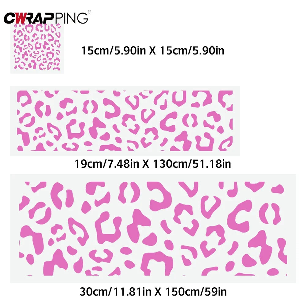 Leopard Print Car Decal Sticker - Waterproof Vinyl Auto Decal - image 6