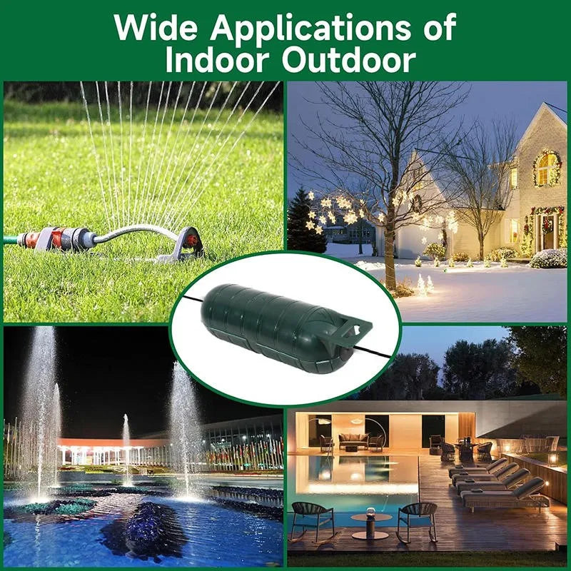 Weatherproof Outdoor Outlet Cover Box with Waterproof Seal, 1/2 Pack