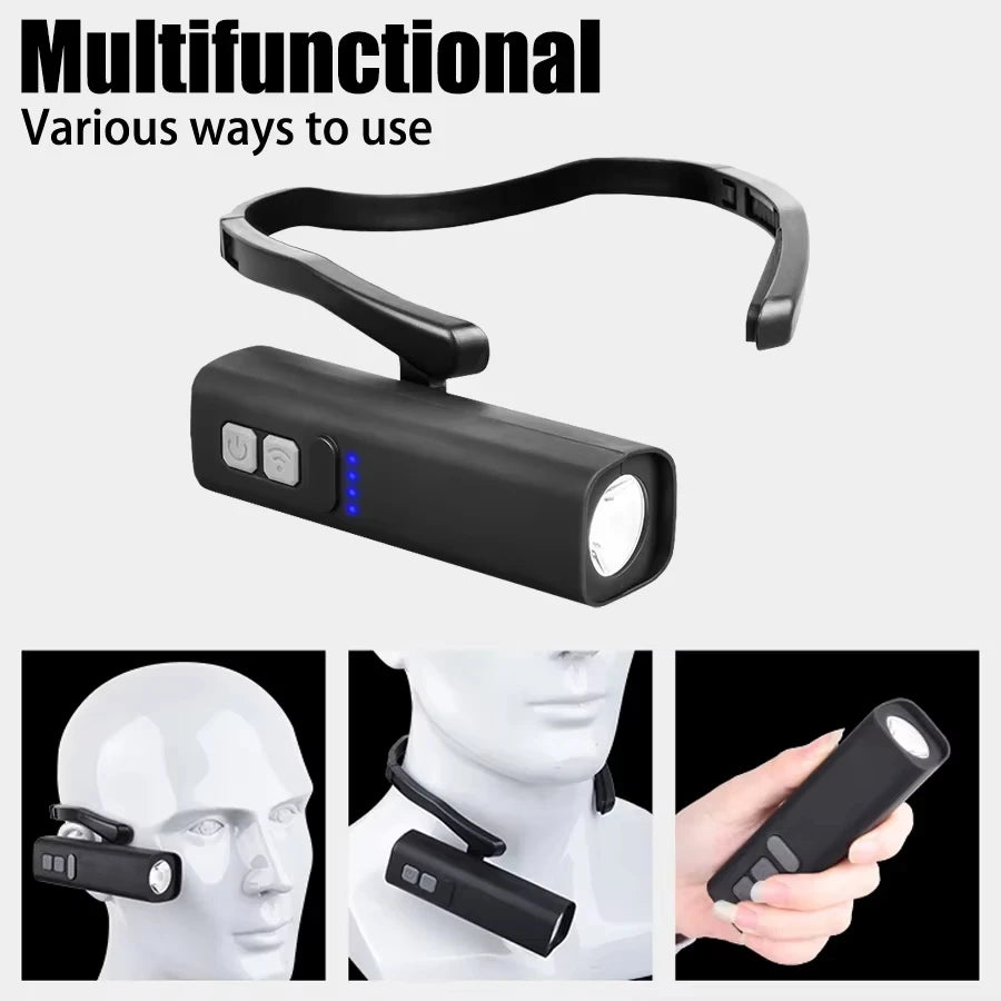 1000-Lumen LED Headlamp with Motion Sensor, 3 Modes