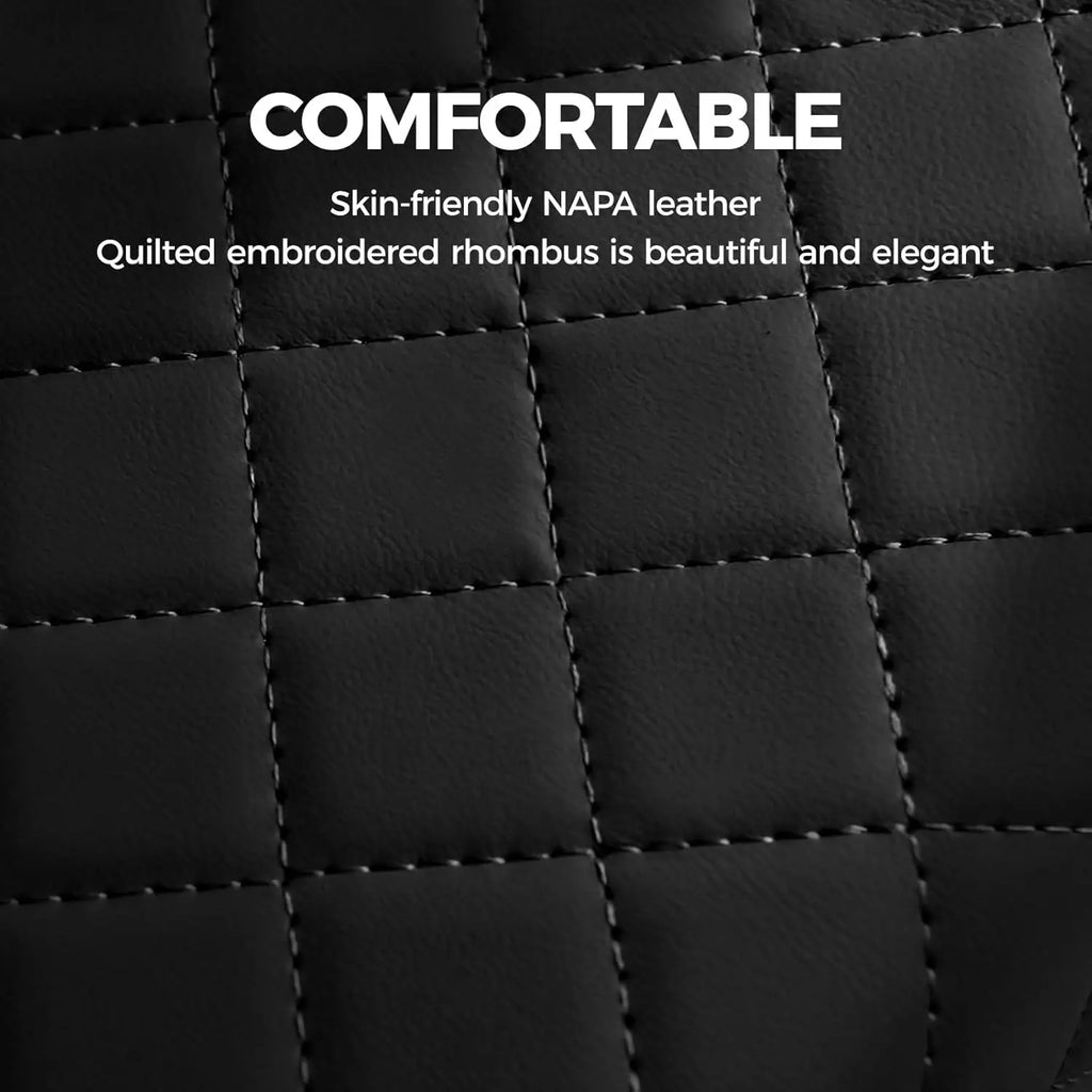 Car Center Console Cover, Leather Armrest Cover for Car, Universal Middle Console Cushion