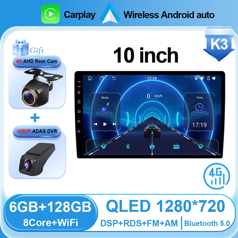 Android Car Stereo 10" Touchscreen with CarPlay & Android Auto - image 9
