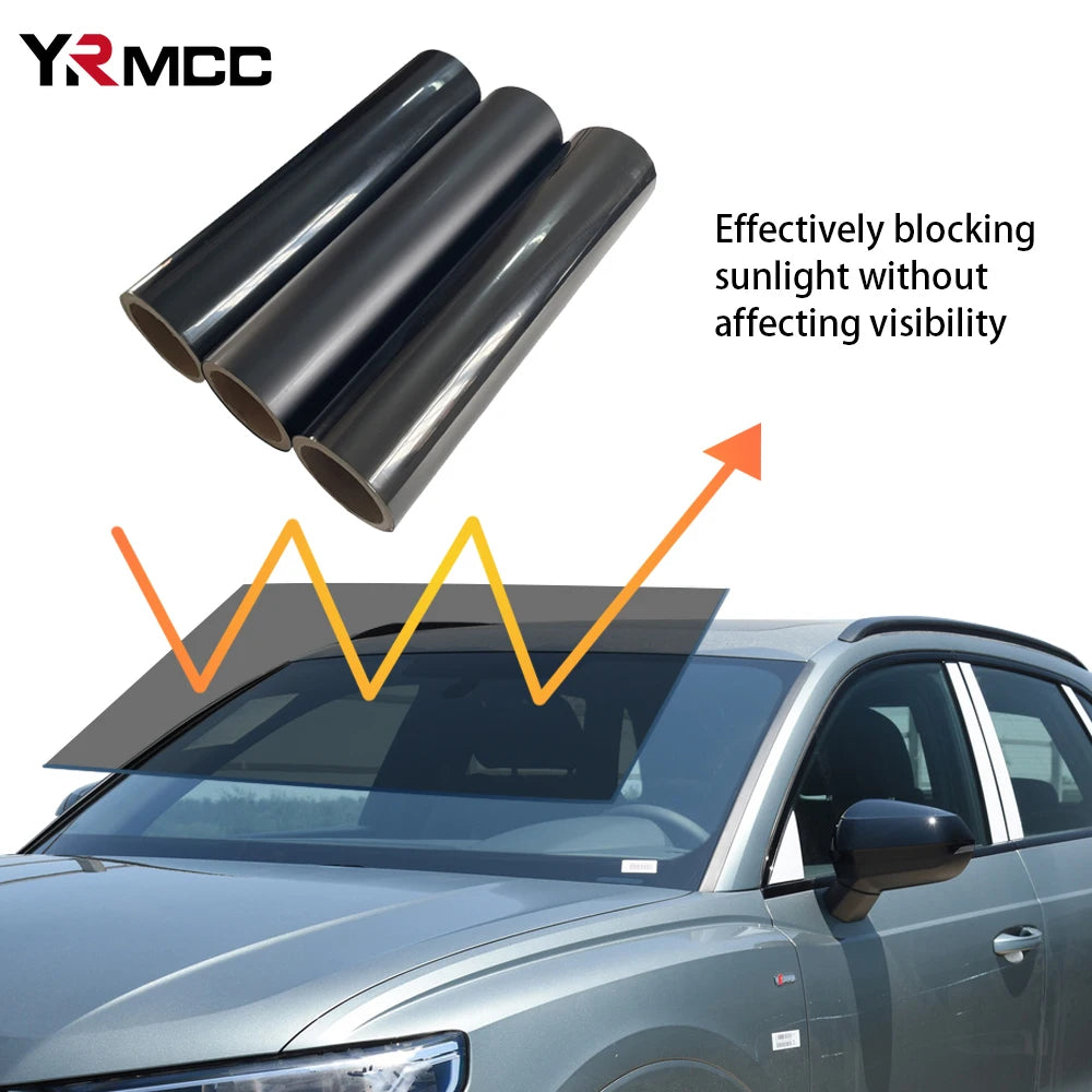 UV Windshield Sun Shade Sticker – Car Sun Protection Film - image 3