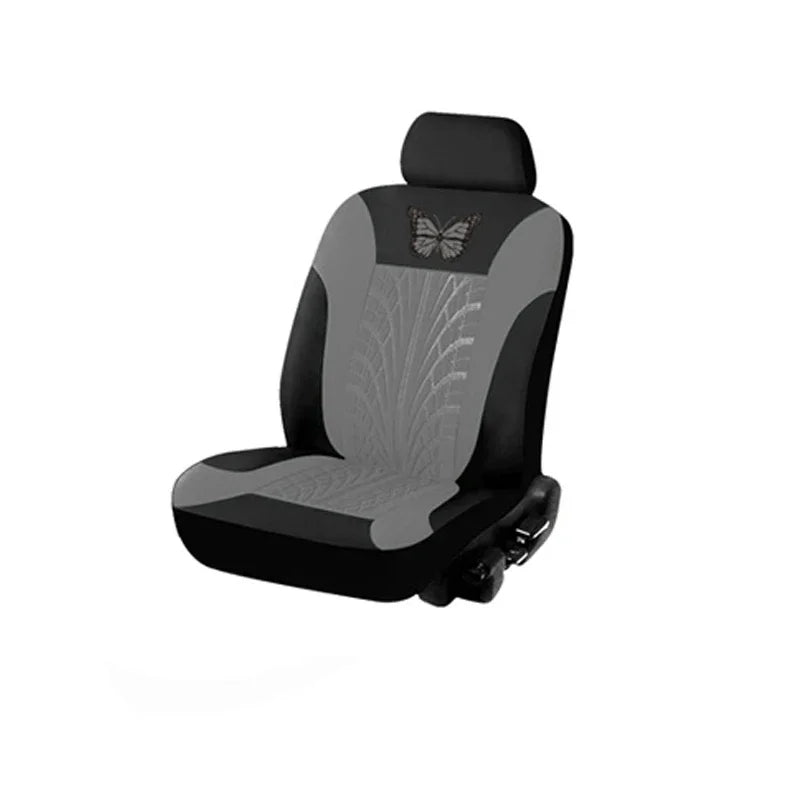 Butterfly Embroidery Car Seat Cover Set, Universal Fit