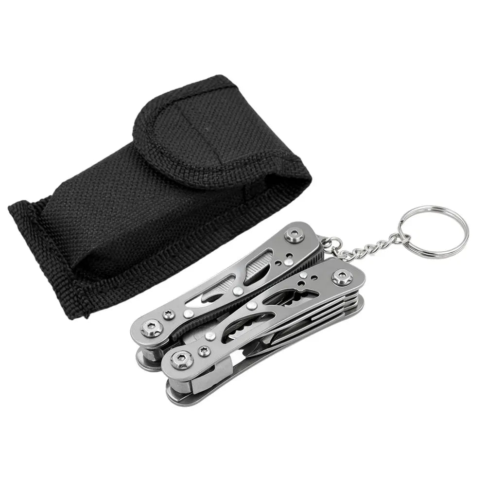 Mini Multi-Tool Pliers, Birthday and Christmas Gifts for Men, Sturdy and Practical Portable Computer, Camping and Survival Tools