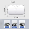 Auto Folding Sun Shade Windshield Visor Cover Car Front Window Sunshade UV Protection Summer Styling Accessories