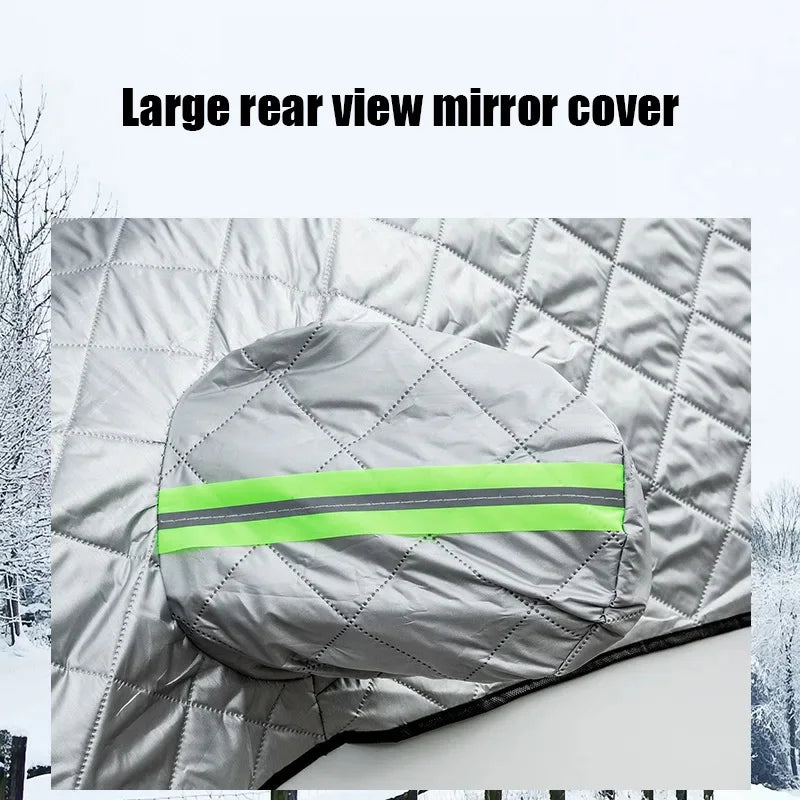 Front Windshield Snow & Frost Cover with Sun Shade