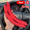 Non-Slip Steering Wheel Grip Covers, 2 pcs