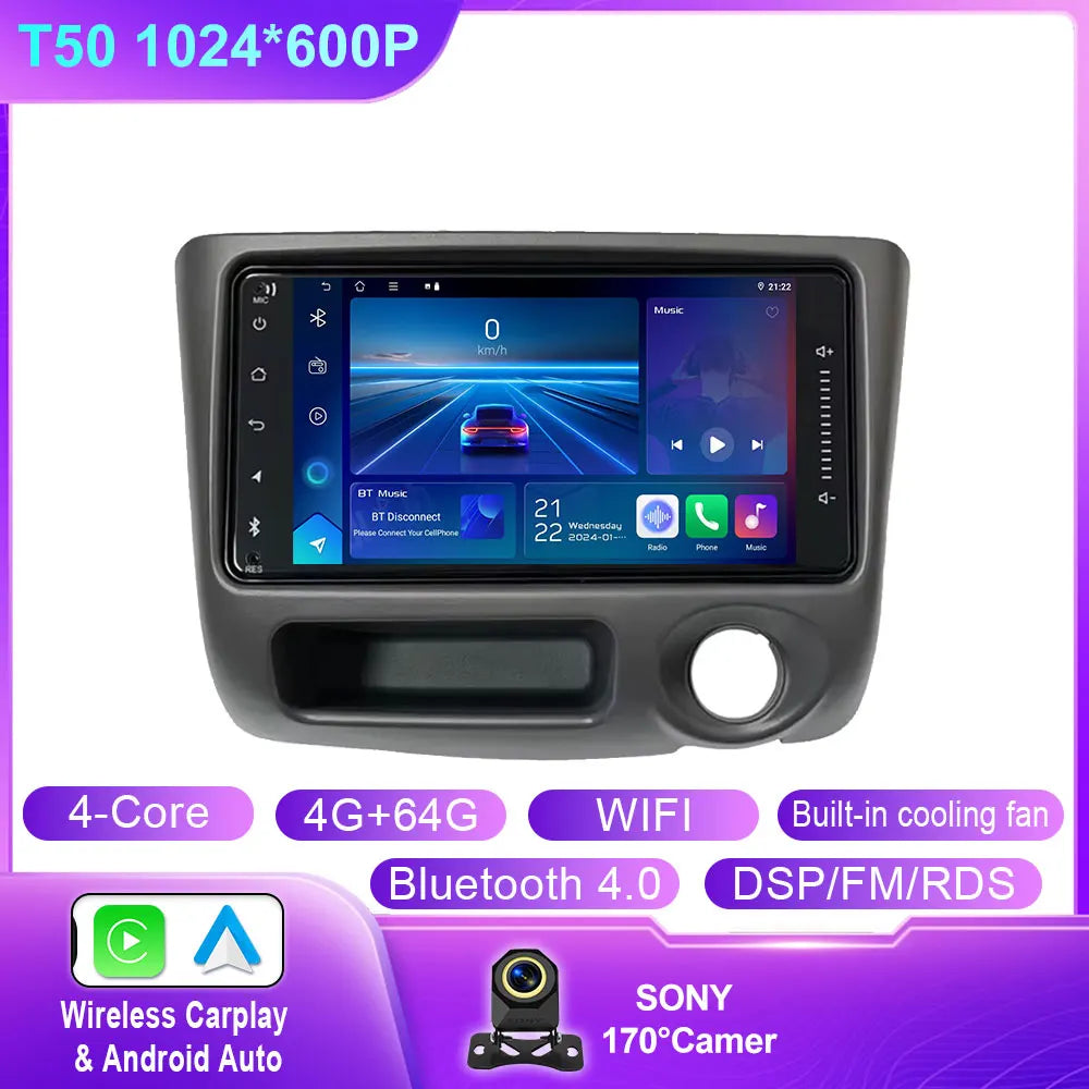 Android 15 Car Multimedia Player with CarPlay for Toyota Vitz Yaris - image 9
