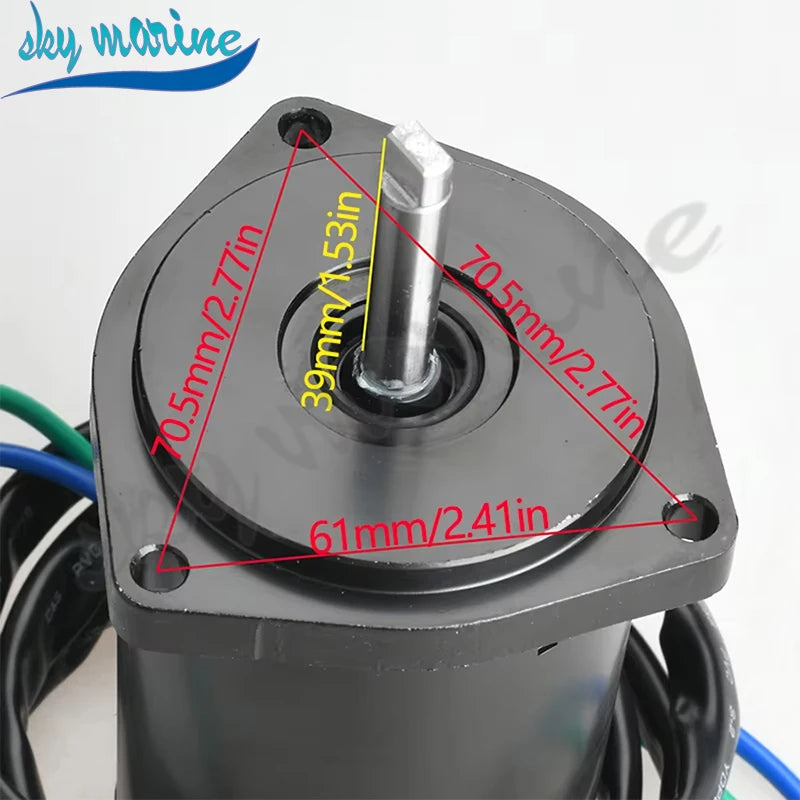 Tilt Trim Motor Assembly for Yamaha Outboards 40hp to 100hp - view 6