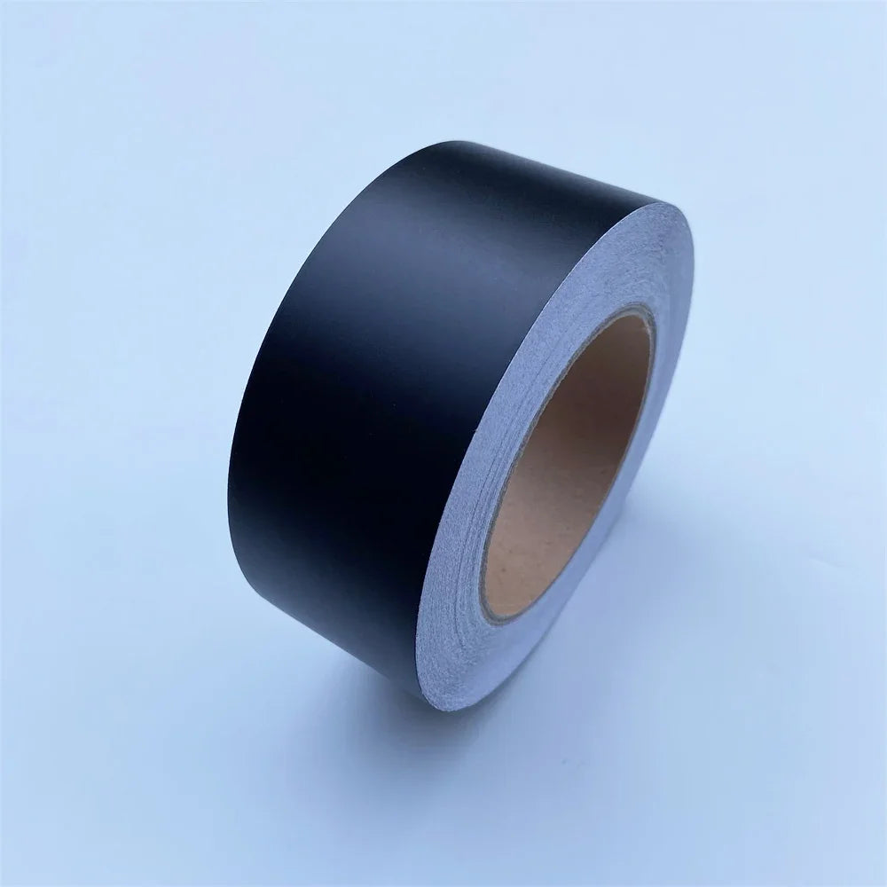 DIY Matte Black Vinyl Wrap Stripes for Car & Motorcycle Customization - image 7