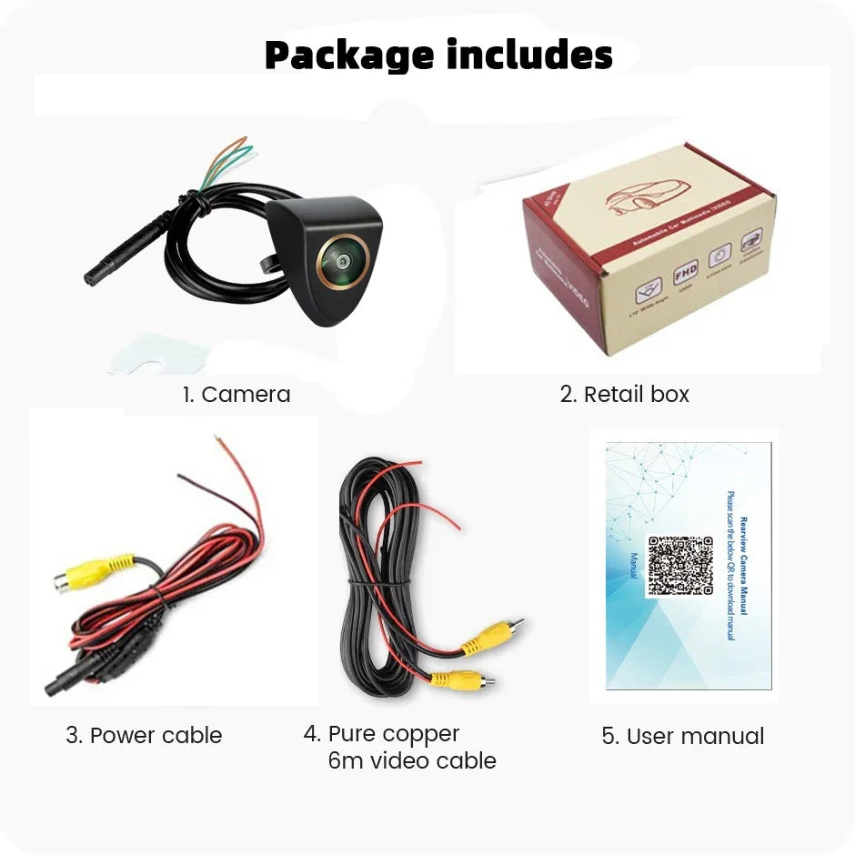 1080P AHD Front View Logo Camera for Toyota - image 14
