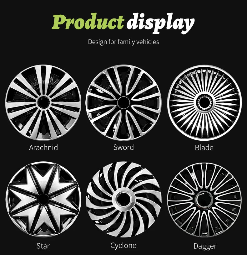 15-Inch Sport Wheel Covers for Steel Rims, Set of 4 - image 11