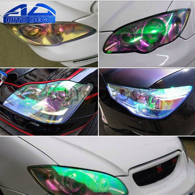 Chameleon Headlight and Taillight Tint Film, 11.8 x 23.6 in