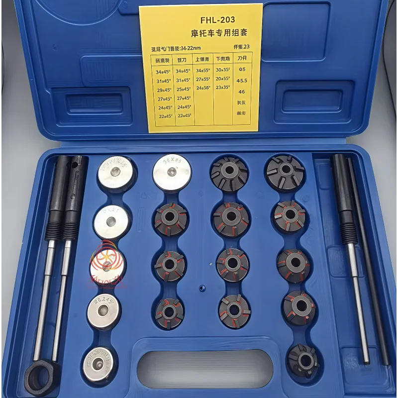 Valve Seat Reamer Set Motorcycle Auto Repair Milling Cutter Tool - image 8