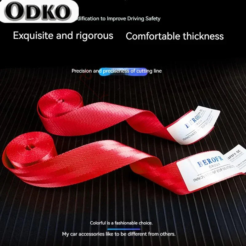 3.5m Retractable Polyester Seat Belt Webbing, 48mm - image 5