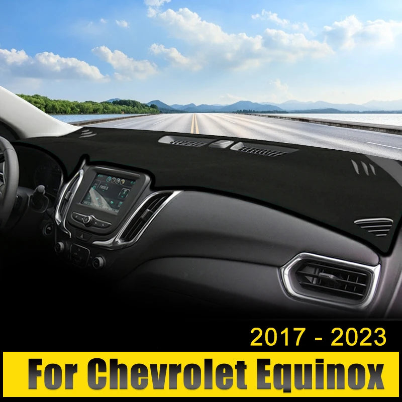 Car Accessories For Chevrolet Equinox 2017 2018 2019 2020 2021 2022 2023 Dashboard Cover Avoid Light Pad Anti-UV Carpet Mats