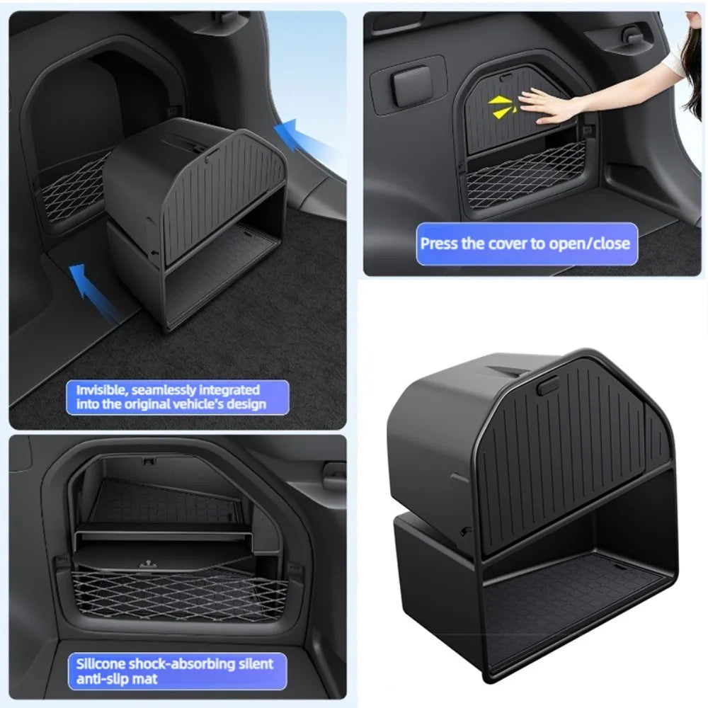 Right Side Storage Box with Soft Pad for Toyota RAV4 2020-2025