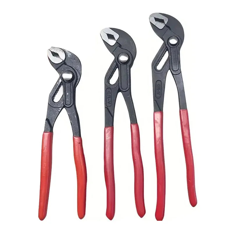 Quick-Release Water Pump Pliers Plumbing Pipe Wrench Large Opening Adjustable Clamp