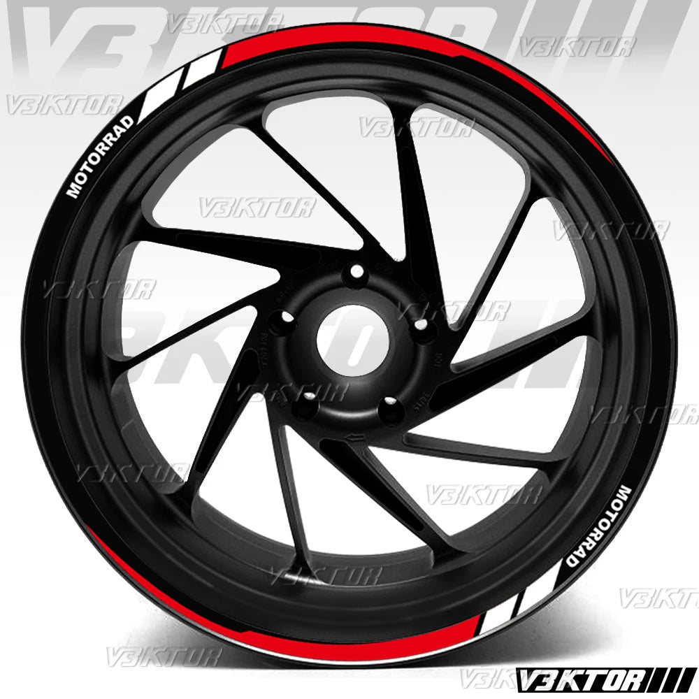 Reflective Wheel Rim Decals for BMW R1250RS, S1000XR and F900R - view 4
