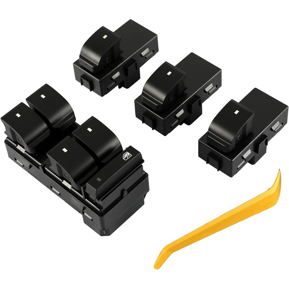 Chevy GMC Power Window Switch Set (4-Pack) - Silverado Sierra - image 9