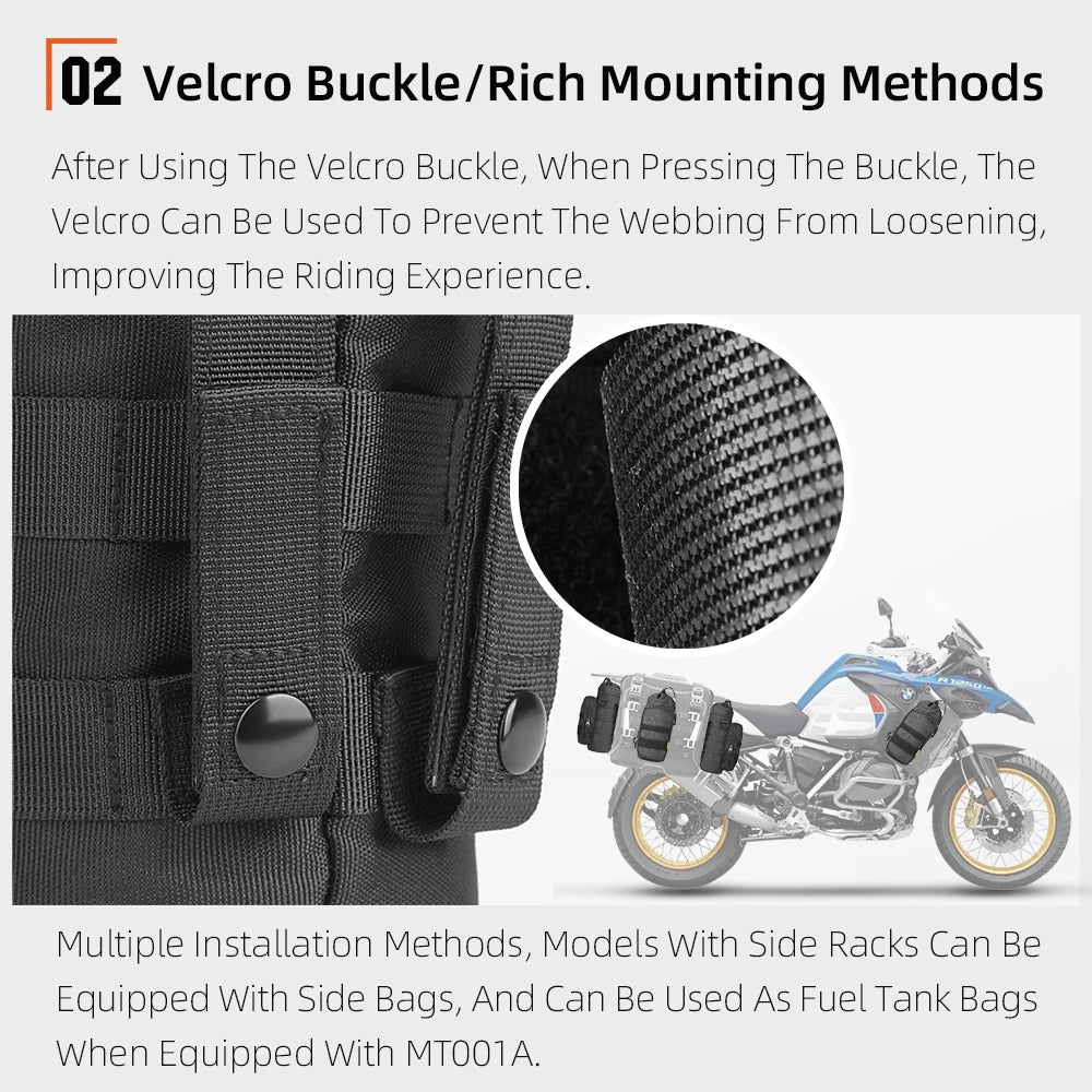 Rhinowalk Insulated Water Bottle Pouch with MOLLE System - image 5