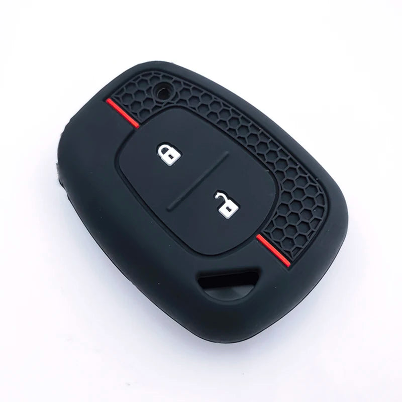 Silicone Car Key Fob Cover Case 2 Button For Renault Kangoo Traffic Master For Opel Vivaro Movano For Nissan Remote Shell