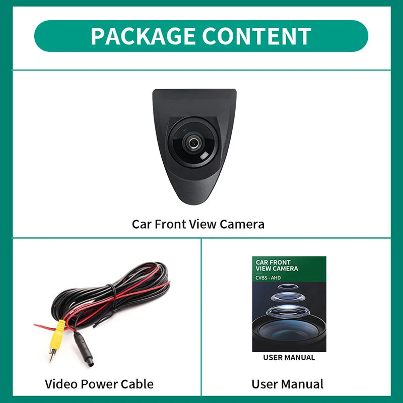 AHD Front View Logo Camera for Toyota Land Cruiser & Tacoma - image 5