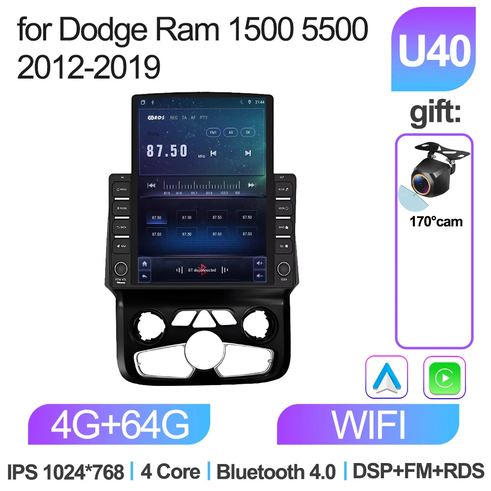 9.7-inch Android CarPlay Stereo for Dodge Ram 2012-2019 - image 52