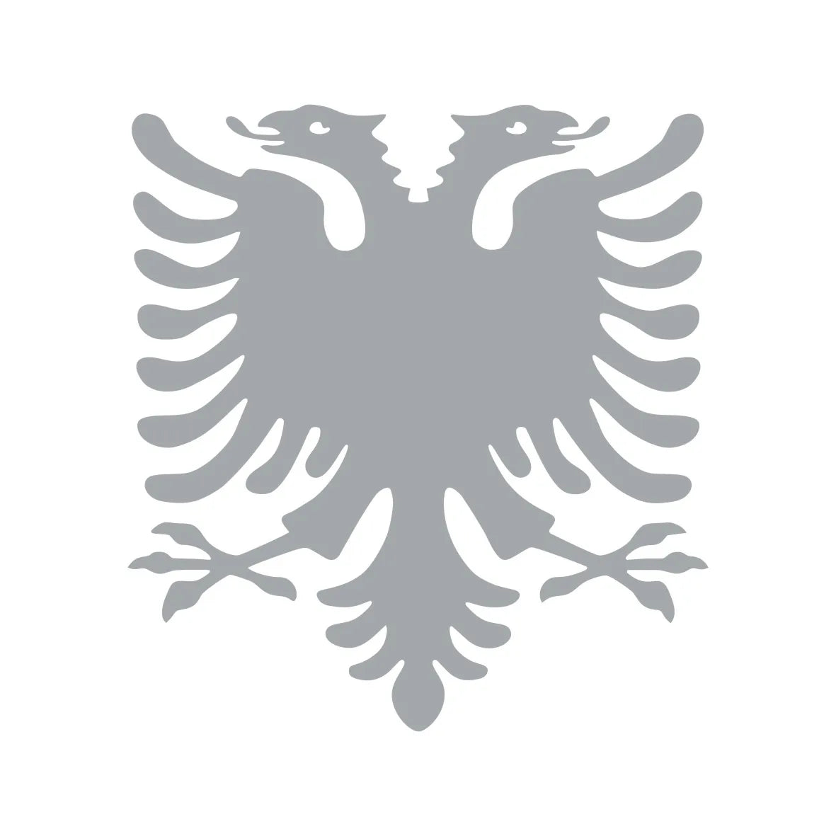 Albanian Double-Headed Eagle Vinyl Decal for Car or Truck
