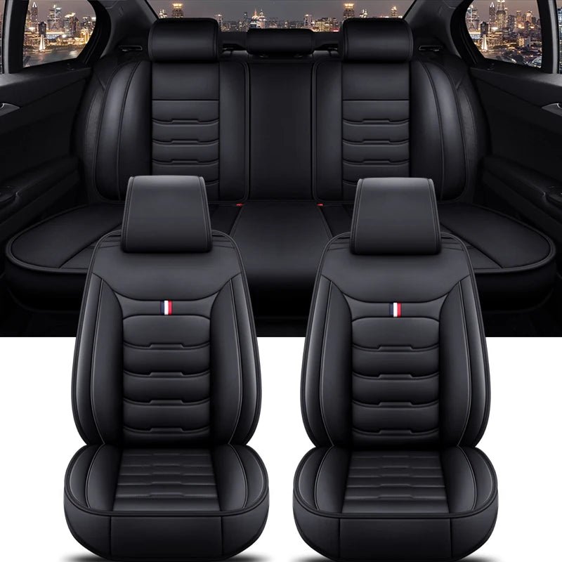 PU Leather Car Seat Covers for BMW 5 Series (F10, G30, E60 and More)