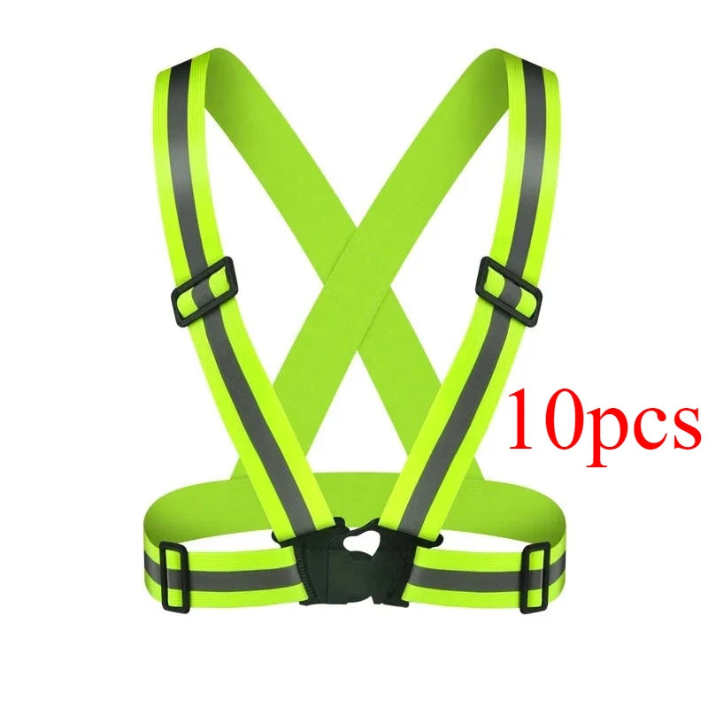Reflective Safety Vest Backpack for Night Cycling & Running - image 26