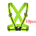 Reflective Safety Vest Backpack for Night Cycling & Running - image 26