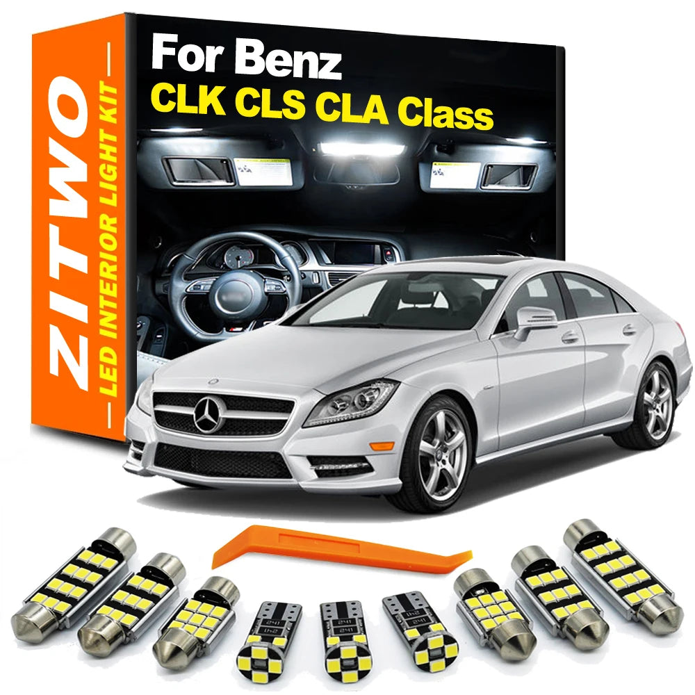 Mercedes LED Interior Dome & Trunk Light Kit (CLS CLA CLK)