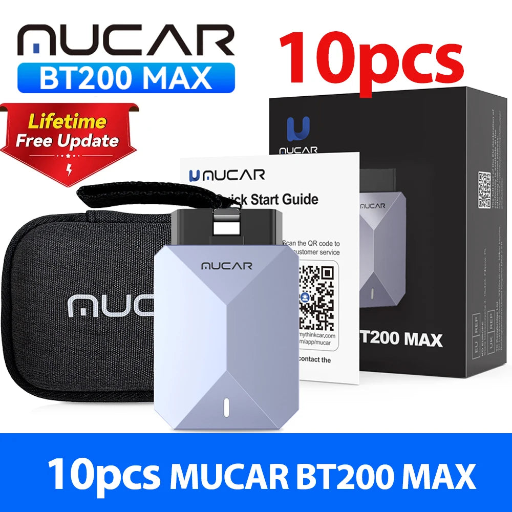MUCAR BT200 Max OBD2 Scanner - Bluetooth Car Diagnostic Tool - image 8