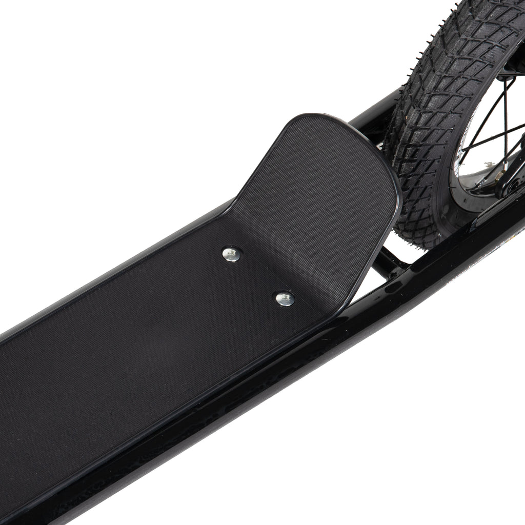 JOYSTAR 12" Kick Scooter for Kids 5+ Teens & Youth with Adjustable Handlebar Big Wheel 2-Wheel Scooter Rear Drum Brakes