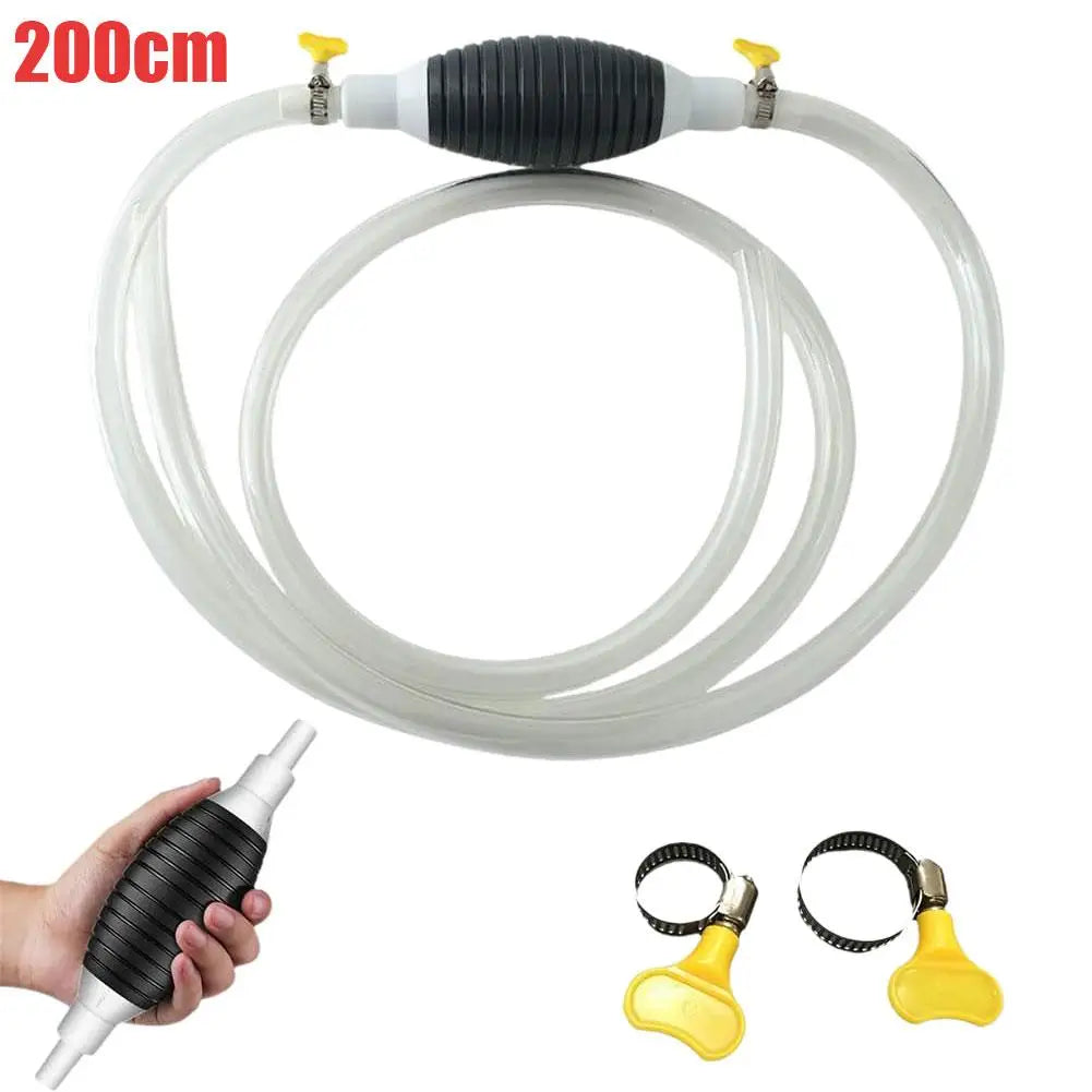 Hand Fuel Pump Car Fuel Tank Sucker Oil Transfer Fuel Pump Petrol Diesel Liquid Manual Pump Syphon Fuel Saver For Gas