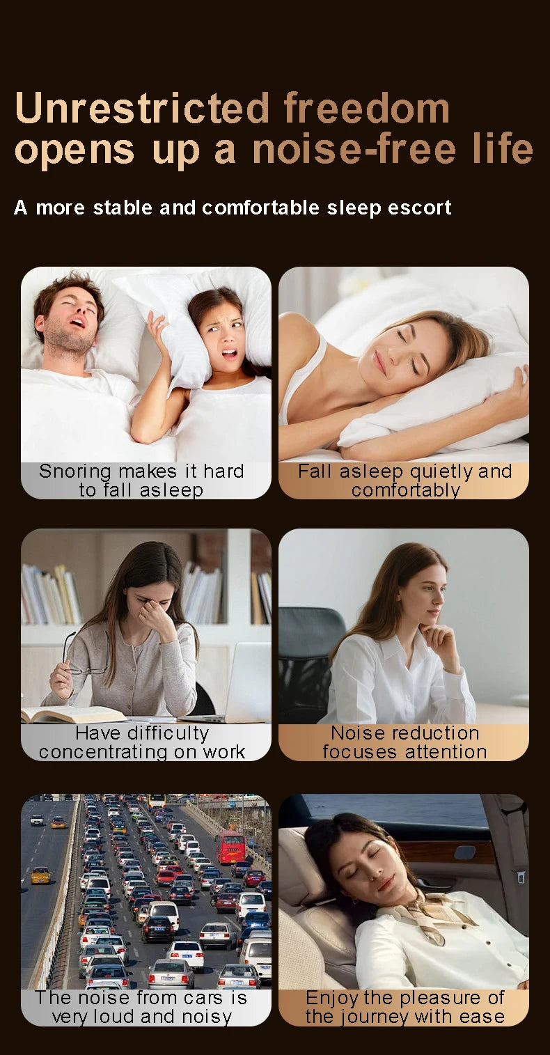 Soft Silicone Noise-Reducing Sleep Earplugs - image 9