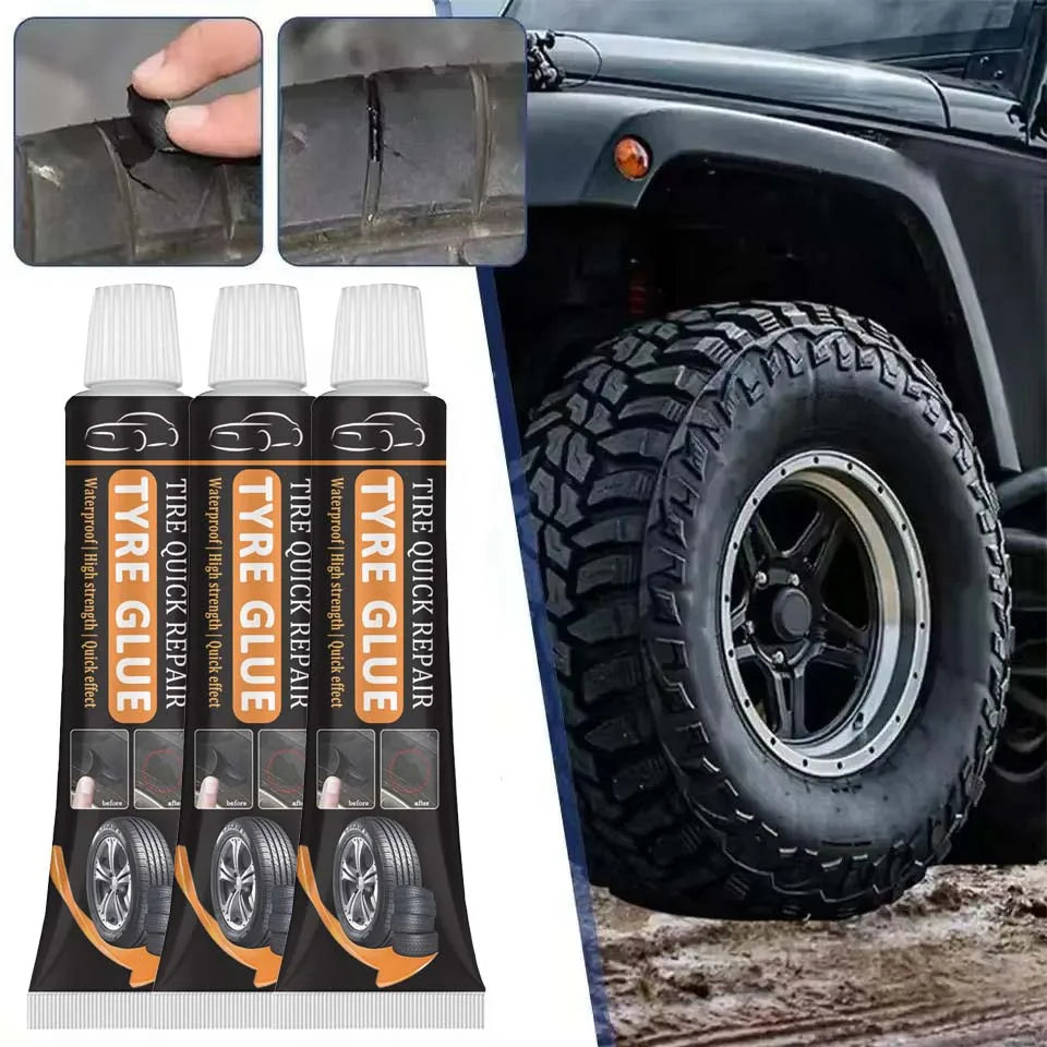 Quick-Drying Rubber Tyre Repair Glue, Wear-Resistant Adhesive - view 4