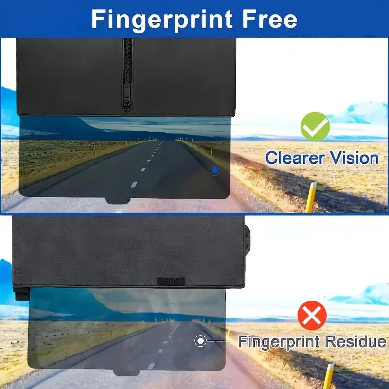Universal Car Sun Visor Extender, Retractable Anti-Glare Shield