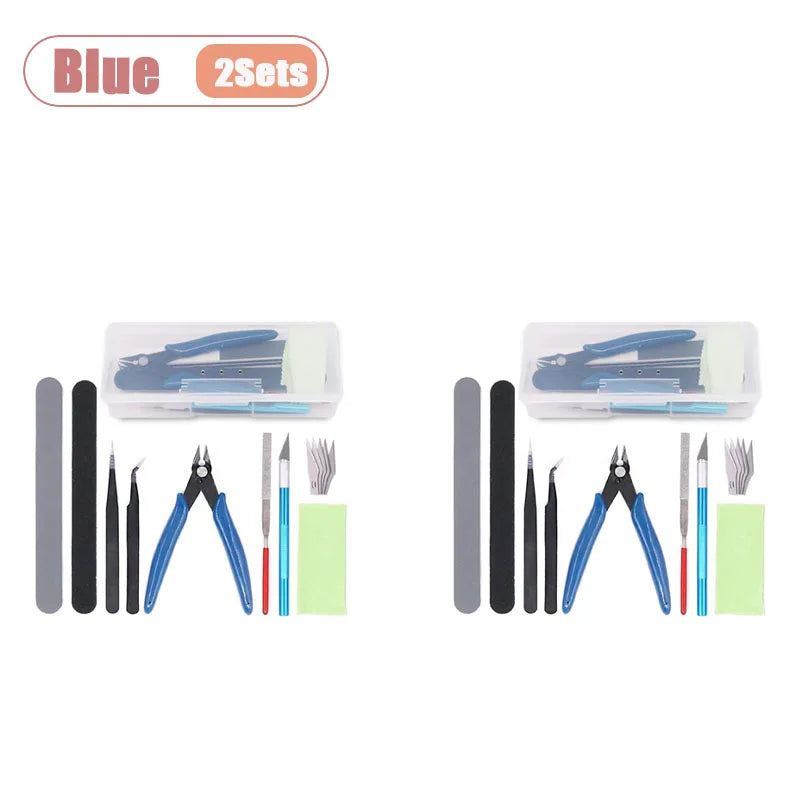 Model Making Basic Tools Handmade Model Car Hobby Building Repair and Assembly Tools Starter Kit for DIY Craft Projects