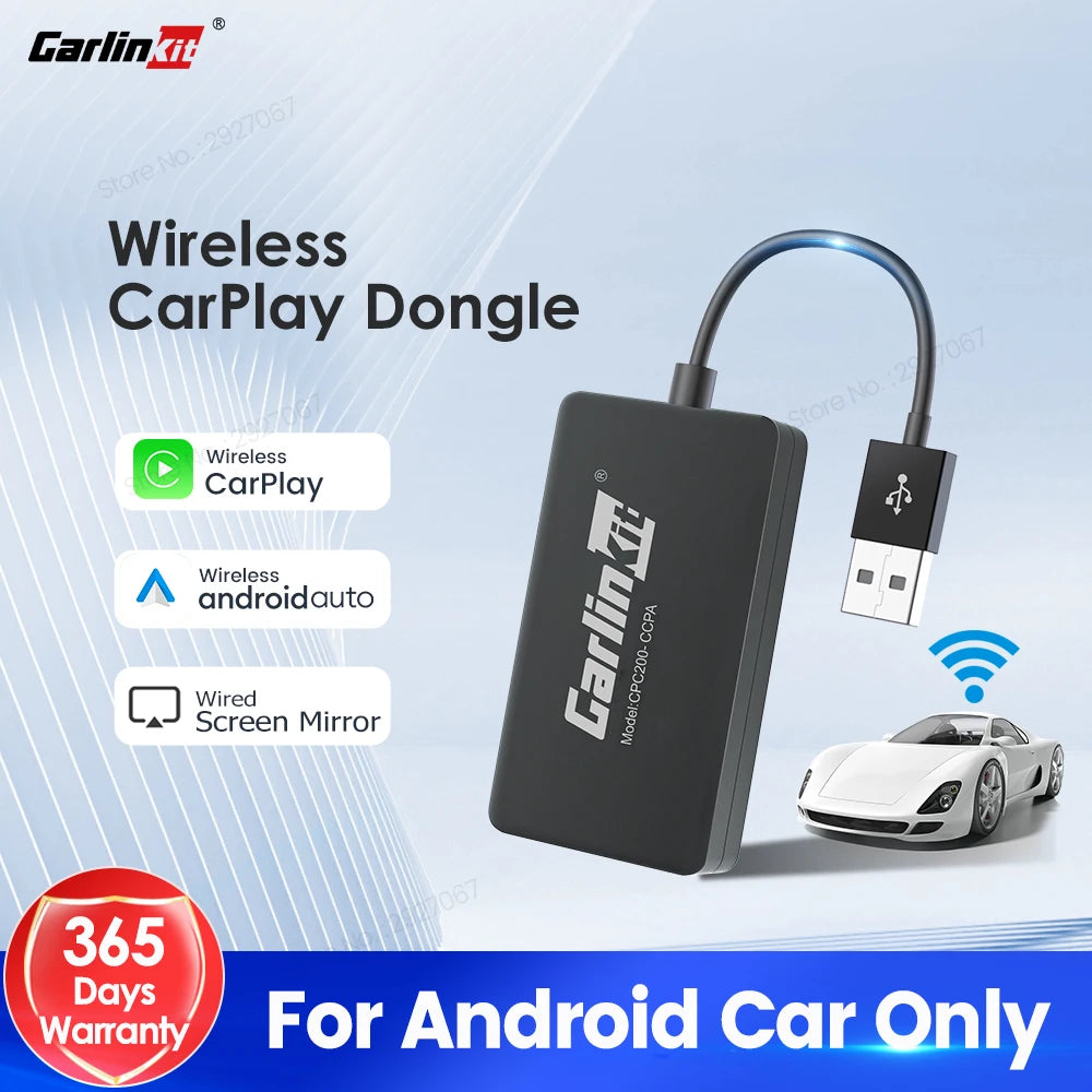 Wired & Wireless CarPlay Adapter for Seamless Connectivity