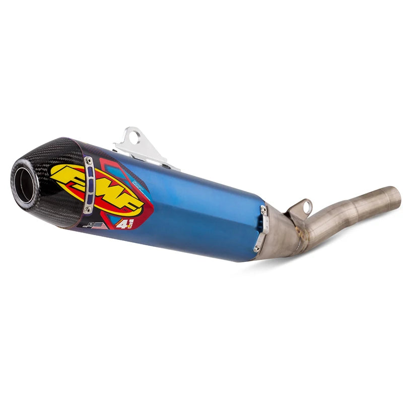 4T Motorcycle Exhaust Muffler Sticker, 10.2 x 5.9 in